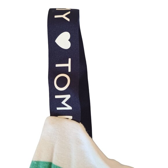 Tommy Hilfiger Girls Multicolor Striped Sleeveless Dress With Logo Straps Size 3 - Picture 4 of 7